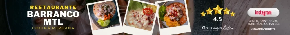Restaurantes argentinos en canada, empanadas en montreal, pupusas en quebec, pupusas en canada, pozole en quebec, pancita, tacos en montreal, tacos en quebec, tacos en canada